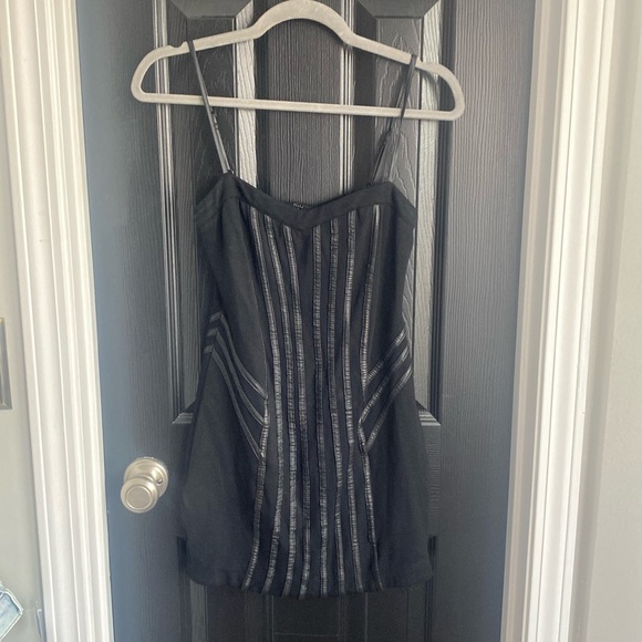 BEBE lil black dress with spaghetti straps-Size XS - Picture 1 of 5